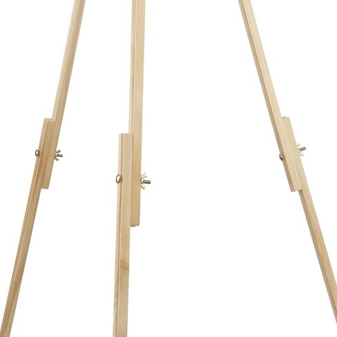 Creative Mark Lightweight Easel Stand for Art Display - Versatile Welcome Sign Stand, Wood Easel Stand for Indoor/Outdoor Use, Sturdy Construction with Non-Skid Feet - Ideal for Photos, Foam Boards in Saudi Arabia