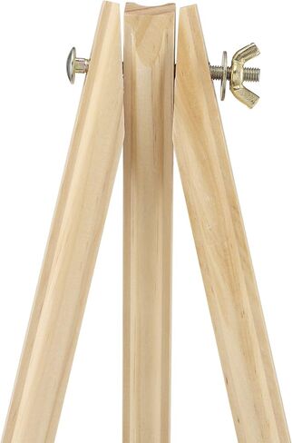 Creative Mark Lightweight Easel Stand for Art Display - Versatile Welcome Sign Stand, Wood Easel Stand for Indoor/Outdoor Use, Sturdy Construction with Non-Skid Feet - Ideal for Photos, Foam Boards in Saudi Arabia