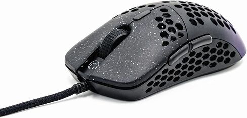 Gwolves Hati HTM Ultra Lightweight Honeycomb Design Wired Gaming Mouse 3389 Sensor - PTFE Skates - 6 Buttons - Only 58G(Violet) in Kuwait
