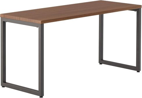 Vari Table 48x24 - مكتب الكمبيوتر الحديث مع تشطيب صفح متين وساقين رفيعة - مثالية للألعاب أو المنزل أو المكتب - محطة عمل مستقلة أو طاولة جانبية للركن - الجوز in Kuwait