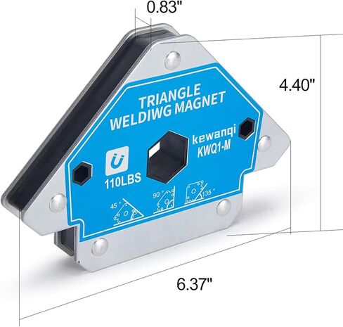 55 LB Welding Magnets Clamp Sets-4 Pieces of Magnetic Welding Holder 55 LBS Holding Power Welder Tools and Accessories in Saudi Arabia