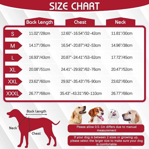 IDOMIK Dog Winter Coat - Reflective Waterproof Jacket for Cold Weather, Warm Fleece Snow Jacket with High Collar, Adjustable Buckle, Small to Large Sizes in Kuwait