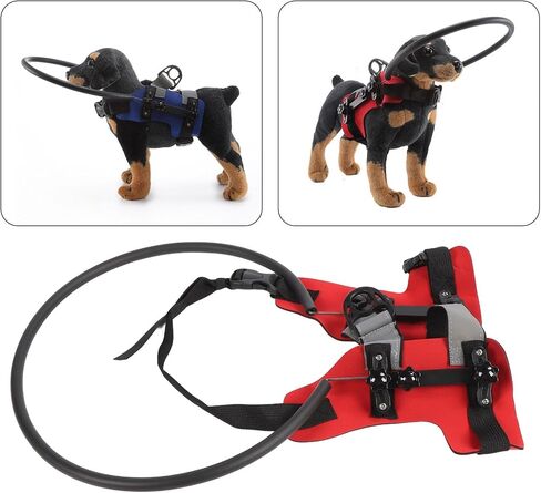 Blind Dog Bumper Guards, Easy Fixation Pet Harness Guiding Device Lightweight Unhindered Mobility High Comfort for Blind Pets (S) in Kuwait