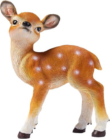 Deer Figurines Home Decor Accents Resin Statues Sculptures for Table Living Room Bookshelf Housewarming Gift (B) in Saudi Arabia