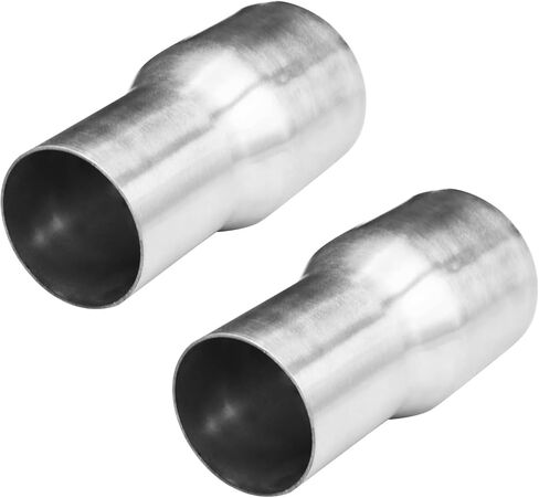 Vechkom 2.25" ID 2.25" OD Exhaust Pipe Adapter Connector Reducer 304 Stainless Steel 2.25 Inch to 2.25 Inch 2.25" ID 2.25" OD kit 2PCS in Saudi Arabia