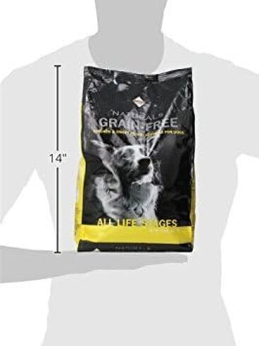 Diamond Naturals Grain Free Real Meat Recipe Premium Dry Dog Food With Real Pasture Raised Beef 28Lb in Kuwait