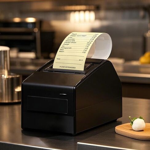 10 Rolls 2 1/4" x 50' Yellow Thermal Receipt Paper Printer POS Cash Register Suitable for Shops Supermarkets Stores Retailers in Saudi Arabia