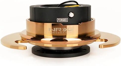 NRG Innovations NRG-SRK-650RD GEN 3.0 Race Steering Wheel Quick Release Hub Adapter 6-Hole Desgin & 6x70 and 6x74mm Bolt Patterns Red Metal Body/Red Ring With Handles in Saudi Arabia