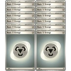 Pokemon Basic Metal Energy Lot - Scarlet & Violet - X12 Card