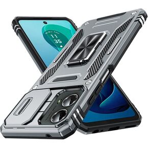 LeYi for Moto G-5G-2024 Case: [NOT FIT G 5G 2023/2022] Motorola G 5G 2024 Case with Magnetic Stand & Slide Camera Cover, Heavy Duty Protective Funda para G 5G 2024, Navy Blue in Kuwait