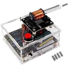 Kit Toys Toys Toys Toys Toys ، مجموعة إلكترونيات إلكترونيات مُرسلات مغناطيسية كهربائية ، Mini Diy Shooting Game Gift for Teens Boys Girls