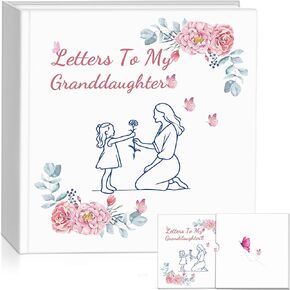 Letters To My Granddaughter is Diary Book For Girls A Keepsake Journal to Write special Memories, Baby Milestone Journal. A Daily Journal For Women that have become grandmothers