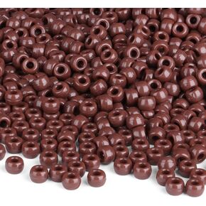 Purple Pony Beads 1000Pcs 9mm Pony Beads Bulk Purple Beads for Friendship Bracelets Kandi Beads Hair Beads for Braids Beads for Crafts