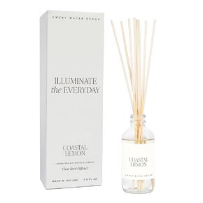 Sweet Water Decor Spa Reed Diffuser Set | Relaxing Scents including: Salt, Wood, and Cream
