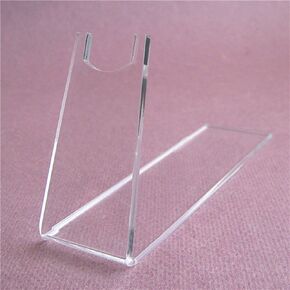 مجموعة Ruixuan من 5pcs صافية مسدسات أكريليك حامل لعبة Plexiglass Toy Model حامل حامل 6 8/9x3 3/4x1 3/4inch