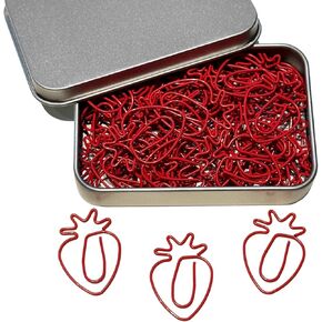 مقاطع الورق اللطيفة ، 60pcs مقاطع الورق على شكل موز مقاطع مرجعية للفاكهة ، ألوان متنوعة ، هدايا المكاتب الممتعة للنساء من رجال العمل المعلمين للطلاب الفتيات ، هدايا سلة عيد الفصح ، الأصفر