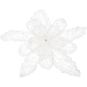 PATIKIL Handmade Rhinestones Applique, Flower Lace Patches with Sequin Beads Sew on Crystal Beaded Lace Applique for Wedding Dresses DIY Clothes Craft, Grass Green