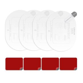 4PCS VHB Double Sided Sticker Tapes Adhesive Pad Compatible with 70mai Dash Cam A510, A500S, and 4pcs Clear Electrostatic Sticer Car Windshield Quick Replace Installation Kit