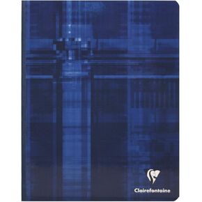 دفتر Clairefontaine Clothbound - محكم 96 ورقة - 6 1/2 × 8 1/4 - تم بيعه بشكل فردي (لون غطاء متنوع تم اختياره عشوائيًا)