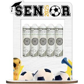 2025 إطار حامل أموال هدايا التخرج ، فئة 2025 خريج الأوراق النقدية ، هدايا مالية خشبية مخصصة له هدايا المدرسة الثانوية لها ، ديكور التخرج-A05 in Kuwait