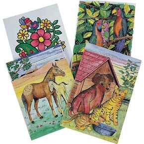 S&S Worldwide Easy Way Pictures Craft Kit: Volume 1 (Pack of 24)
