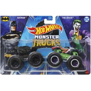 Hot Wheels Monster Trucks Batman vs The Joker 2 Pack