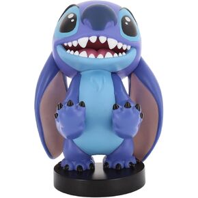 Exquisite Gaming: Lilo & Stitch: Smiley Stitch - Cable Guys Original Controller & Phone Holder, Collectible Device Stand, Officially Licensed Figure