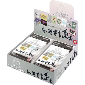 مجموعة بطاقة Bandai Disney 100 Wonder (صندوق الحزمة) 20 حزمة