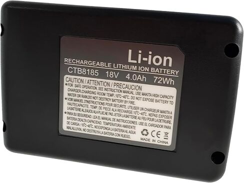 WeideBATT® CTB8185 Battery 18V 4.0Ah and CTC720 Charger for Snap on CTB8185 CTB8187 CTB7185 CTB7175 CT8850 CT7850 CTR7850H CTL7850 CT8810 Lithium-Ion in Saudi Arabia