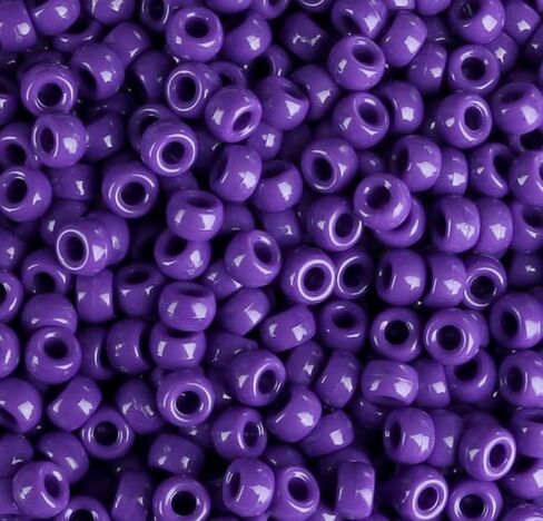 حبات الأرجواني المهر 1000pcs 9 ملم حبات المهر السائبة حبات أرجوانية لأساور الصداقة Kandi حبات الشعر لتجفد الخرز للحرف اليدوية in Kuwait