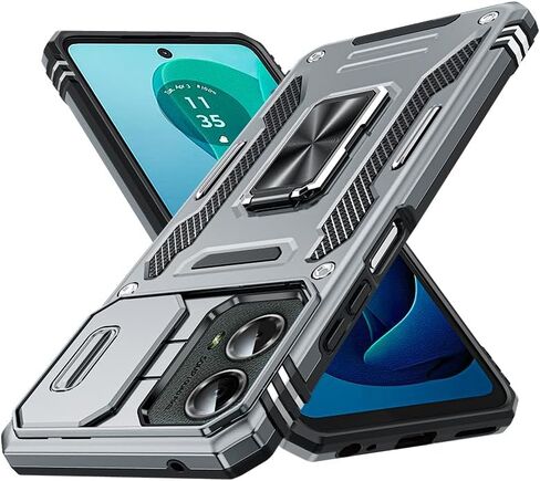 LeYi for Moto G-5G-2024 Case: [NOT FIT G 5G 2023/2022] Motorola G 5G 2024 Case with Magnetic Stand & Slide Camera Cover, Heavy Duty Protective Funda para G 5G 2024, Navy Blue in Kuwait