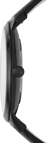 Fossil Men's Minimalist Three-Hand Brown Leather Watch in Kuwait