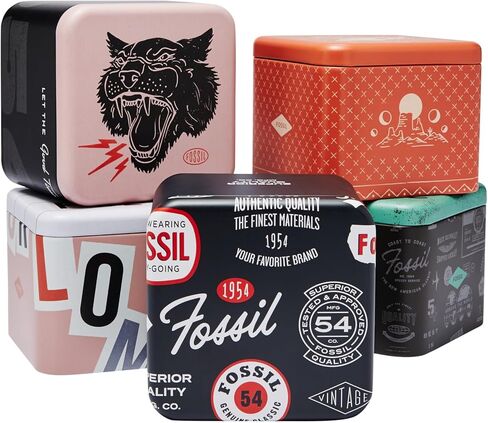 Fossil Men's Minimalist Three-Hand Brown Leather Watch in Kuwait