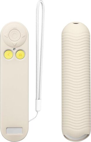 Silicone Remote Case Cover for Nex Playground Game System Remote, Anti Slip Shockproof Remote Protective Sleeve Compatible with Nex Playground Remote, Remote Case with Lanyard, White in Saudi Arabia