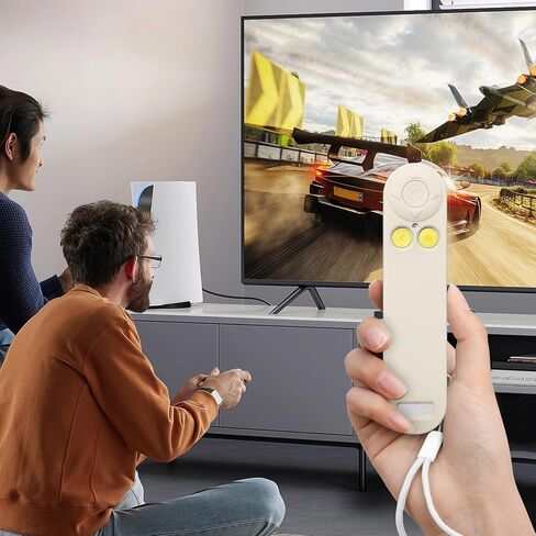 Silicone Remote Case Cover for Nex Playground Game System Remote, Anti Slip Shockproof Remote Protective Sleeve Compatible with Nex Playground Remote, Remote Case with Lanyard, White in Saudi Arabia