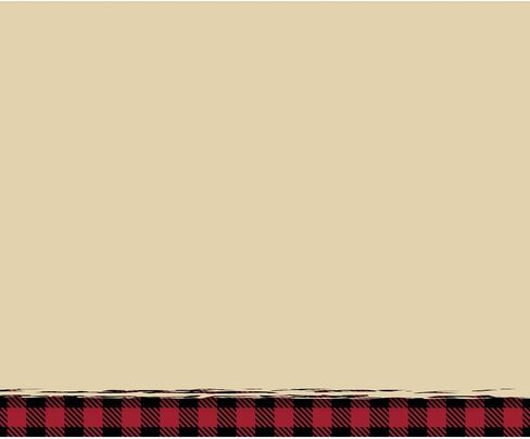 أوراق كبيرة! Buffalo Plaid Reindeer #10 Envelope ، 4.125 "× 9.5" ، 40 Count (2019100) in Kuwait