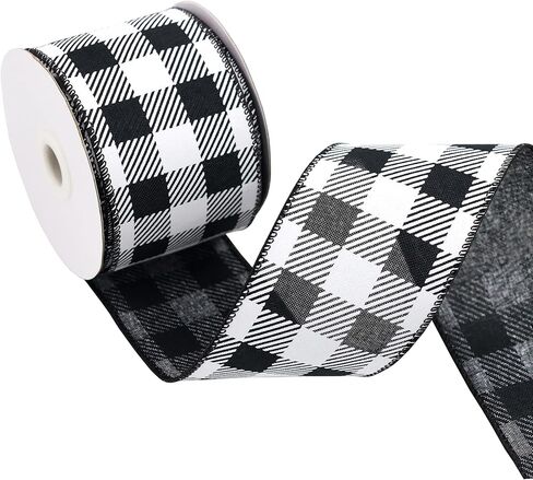 شريط سلكي سلكي سلكي سلكي ، شرائط زرقاء منقوشة ، شرائط عيد الفصح ، شريط سلكية سلكية الصيف ، لتغليف الهدايا ، الزهور ، الديكور المنزلي الحرف ، ديكور عيد الفصح (10yds) in Kuwait