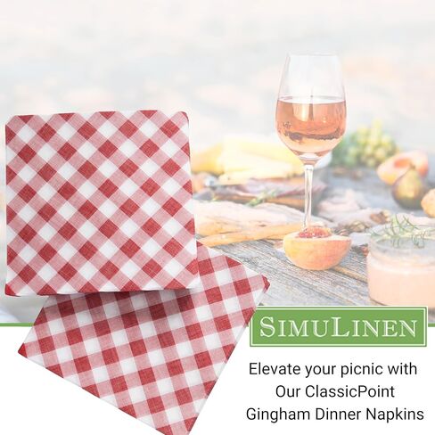 SimuLinen Disposable Dinner Napkins, Biodegradable for Parties, Showers, Luncheons – White with Pink Orchid, 15.5"x15.5", Pack of 50 in Kuwait