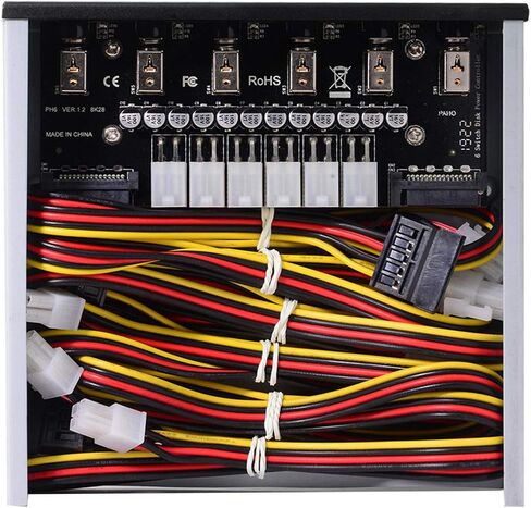 cablecc 4 Hard Disk Control System Intelligent Control Management System HDD SSD Power Switch with PCI Bracket in Saudi Arabia