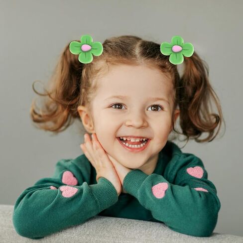 60Pcs Cute Small Baby Hair Ties - Colorful Hair Accessories Ponytail Holders Elastic Hair Rubber Bands Hair Accessories For Baby Girls Toddler Girl (Thick rope mixed color-60Pcs) in Kuwait