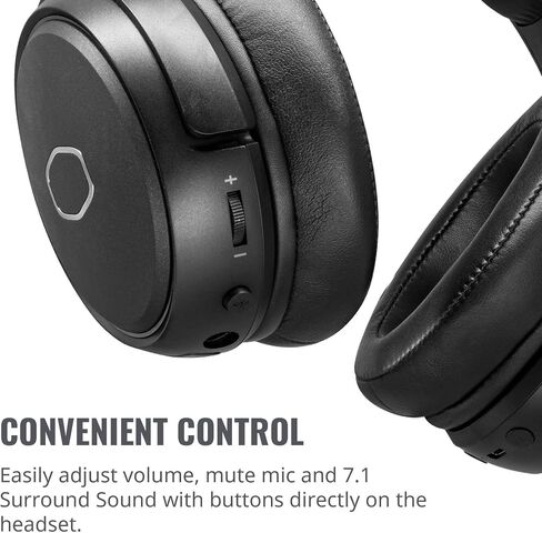 Cooler Master MH650 Gaming Headset with RGB Illumination, Virtual 7.1 Surround Sound, Durable Aluminum Frame, Detachable Omni-Directional Boom Mic, USB Connectivity (MH-650) in Saudi Arabia