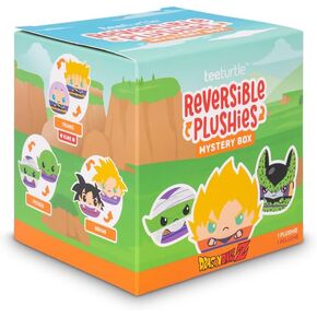 Teeturtle Dragon Ball Z 3 "صندوق الغموض القابل للانعكاس - مرخص رسميًا Kawaii Anime حيوان محشو
