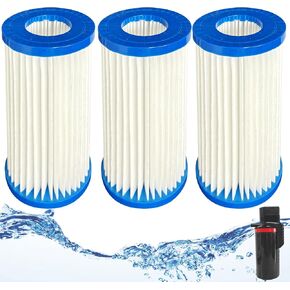 3 Pack Replacement Micron Cartridge for MarineLand Magnum Polishing Internal Canister Filter; Water Polishing Filter Cartridge Compatible with Marineland Canister Filters with Micron Cartridge PA0140
