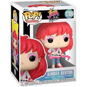 الرسوم المتحركة Funko Pop: JEM و Holograms - Kimber Benton - Jem و Holograms - شخصية فينيل قابلة للتحصيل - فكرة الهدية - البضائع الرسمية - ألعاب للأطفال والكبار - كرتون/عشاق الرسوم المتحركة