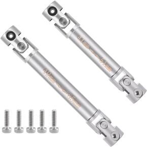 Mohero 2pcs مقر قدم المقدمة من الفولاذ المقاوم للصدأ المقاوم المقاوم للصدأ العمود الوسط الأمامي للاصطاع