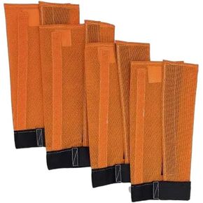 Fly Free Products Standard Horse Boots- Orange