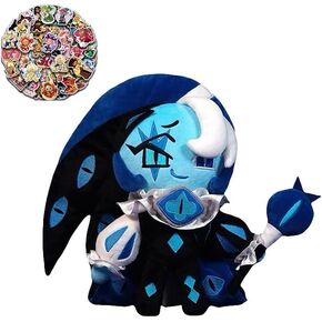 Cookie Kingdom Plush, Cute Cookie Plush for Game Fans, Teens, Adults, Home Decor and Game Merchandise（Milk Cookies）
