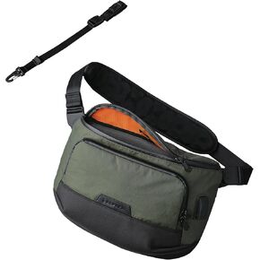 Alpaka Bravo Sling Max Green & Magnetic Stabilizer Strap ملحقًا لكيس Crossbody - إصدار سريع Maglockz Buckle