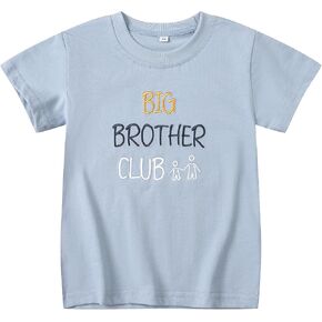 Big Brother Shirt for Toddler Baby Boys Announcement T Shirt Sibling Outfit Clothes 1-5t in Kuwait