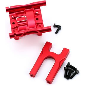 Aluminum Alloy Center Differential Cover Mount Upgrades Part for Arrma 1/8 Kraton Notorious Outcast Talion Typhon 1/7 Felony Infraction Fireteam Mojave Limitless,Replace#ARA320499